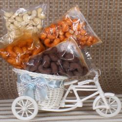 Send Sweets Gift Healthy Cycle Basket To Rajsamand
