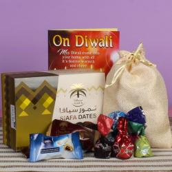 Diwali Gift Hampers - Diwali Yummy Assorted Chocolates with Dates