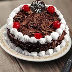 Mothers Day Express Gifts Delivery - Half Kg Mothers Day Black Forest Cake