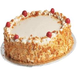 Send Tempting Butterscotch Caramel Cake To Kolkata