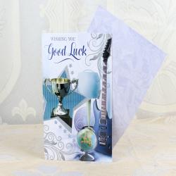 Best Wishes Gifts for Friend - Good Luck Greeting Card