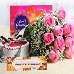 Rakhi Gifts for Brother - Complete Rakhi Gift for Brother For Same Day