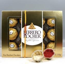 Rakhi to Canada - Rakhi and Rocher Chocolate - Canada