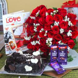 Valentines Chocolate Cakes - Perfect Propose Valentine Gift