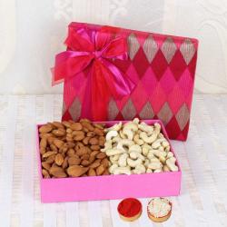 Send Bhai Dooj Gift Bhai Dooj Special Cashew Almond To Asansol