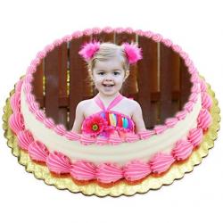 Cakes For Kids - Vanilla Photo Cake