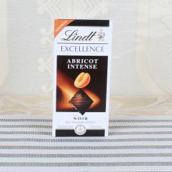 Birthday Gifts Best Sellers - Lindt Excellence Noir Abricot Intense Chocolate Bar