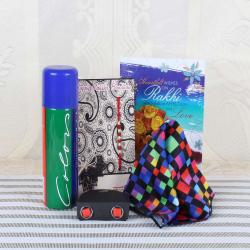 Rakhi With Cards - Charming Rakhi Gifting Combo