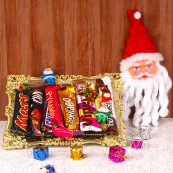 Send Christmas Gift Best Xmas Chocolates Tray To Surat